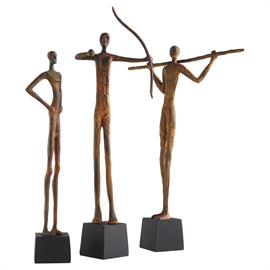  Maasai Sculpture Trio
