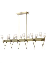 Echo 12-Light Linear Pendant