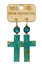 Cross earrings