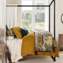 Provence Washed Linen Bedding Set