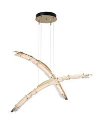 Glissade Double Large LED Pendant