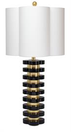 Quatrefoil Table Lamps - Black
