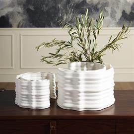 Crescent Printed Vases